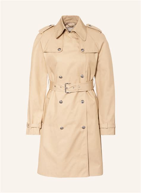 michael kors trench coat beige|michael kors trench coat men.